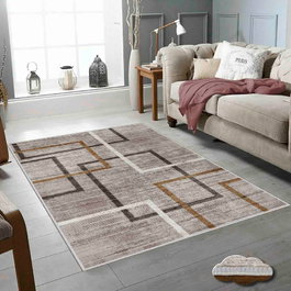 Conceptum Wookece700 Alfombra 80 x 150 cm Moka y Marrón